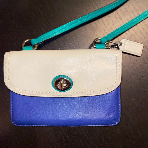 Coach Bags | Coach Park Colorblock Dylan Mini Crossbody Purse - Picture 1 of 4